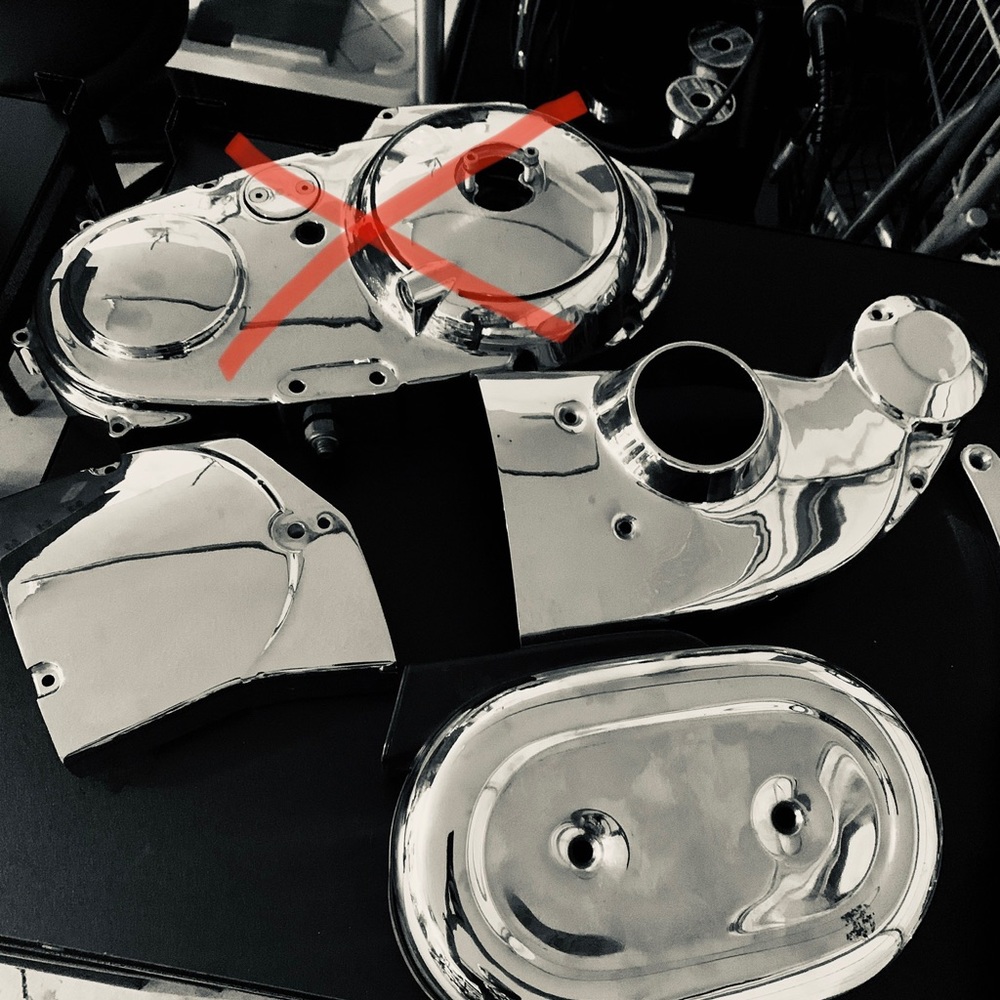 Harley-Davidson Sportster Chrome Covers & AirBox